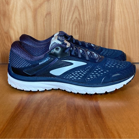 Navy Grey Black Brooks Gts 18 Brooks Shoes Mens Brooks Gts18